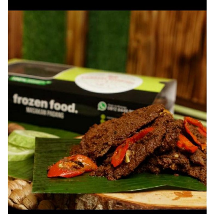 

frozen masakan padang rendang 2 potong
