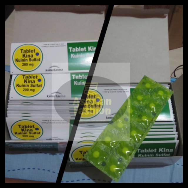 JUAL KINA OBAT Malaria Pil Ecer 5 strip