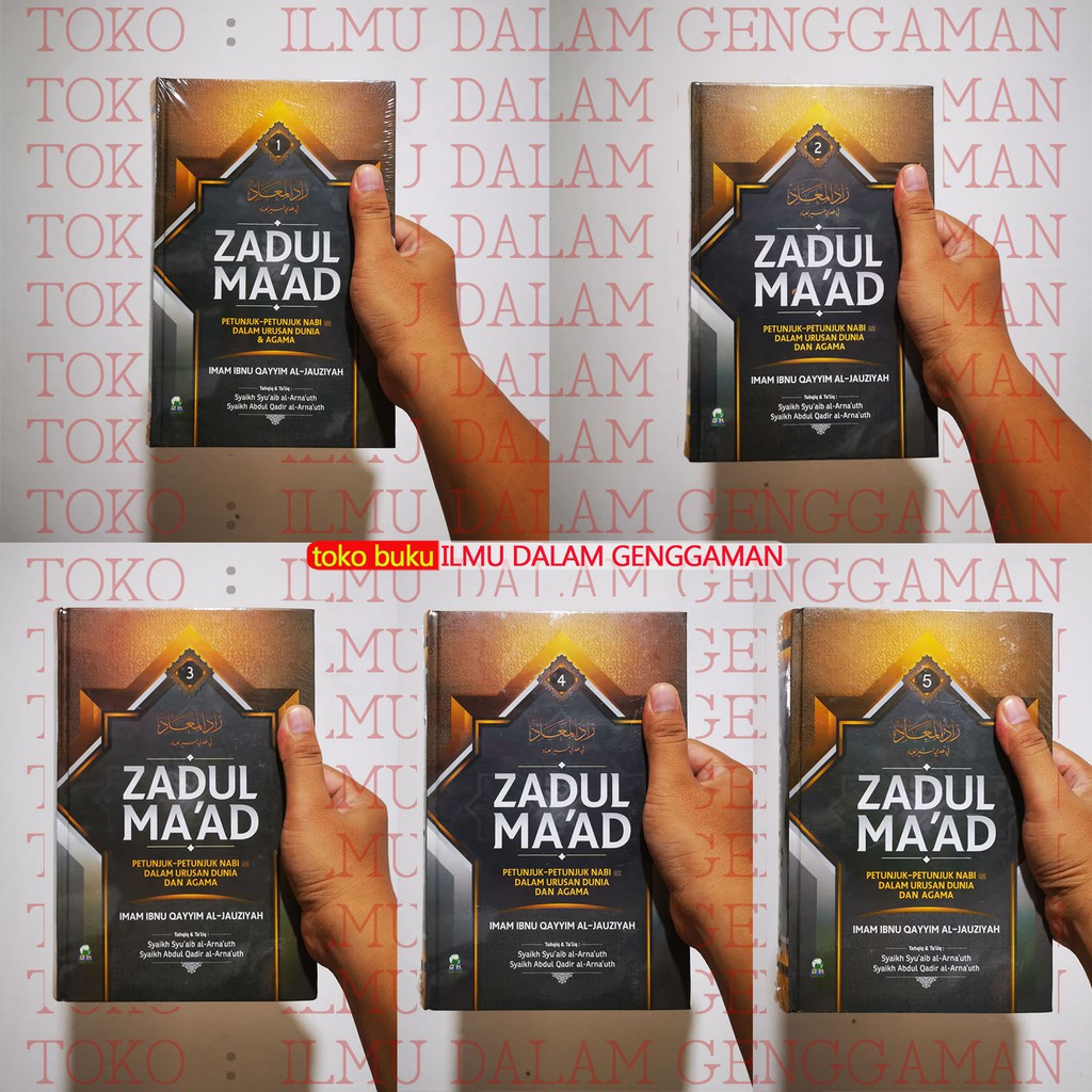 SET 5 Buku - Zadul Ma'ad - Zadul Maad - Jilid 1 2 3 4 5 - Darul Haq Jilid 1 2 3 4 5