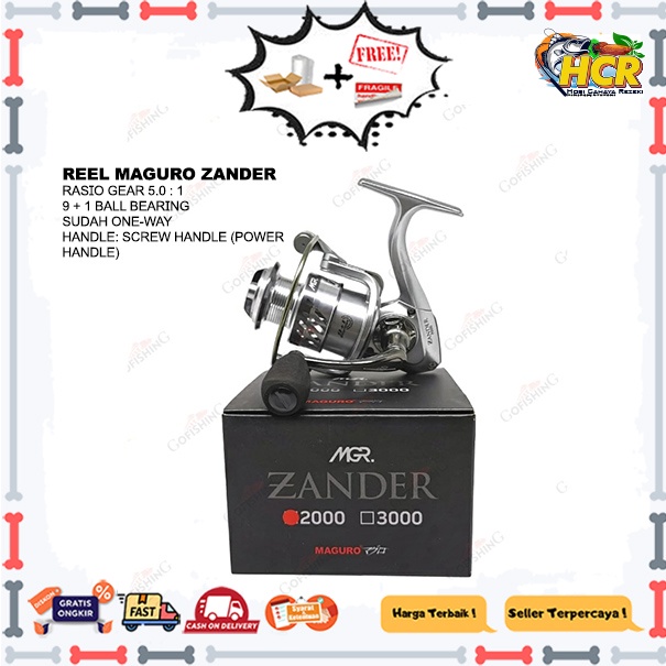 Reel Maguro Zander 2000