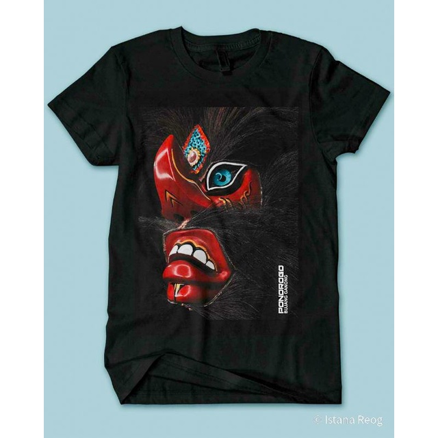 KAOS BUDAYA BUJANGGANONG (bisa bayar di tempat) / KAOS GANONGAN / KAOS PONOROGO / KAOS REOG / REYOG