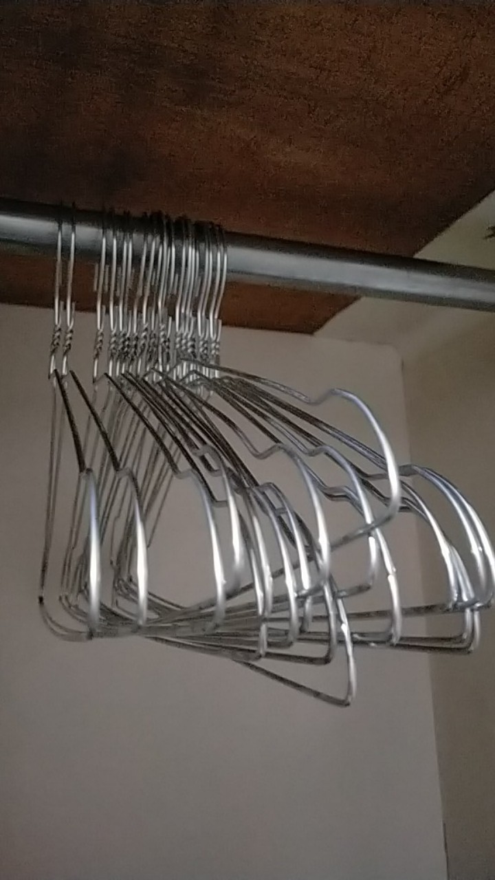 Gantungan Baju Hanger Kawat Stainless 10 Pcs.