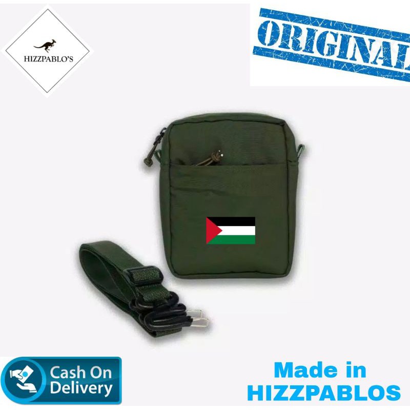 TAS SELEMPANG PALESTINA TAS MINI PALESTINE TAS PRIA SLINGBAG PRIA SLINGBAG MINI PRIA TAS WANITA