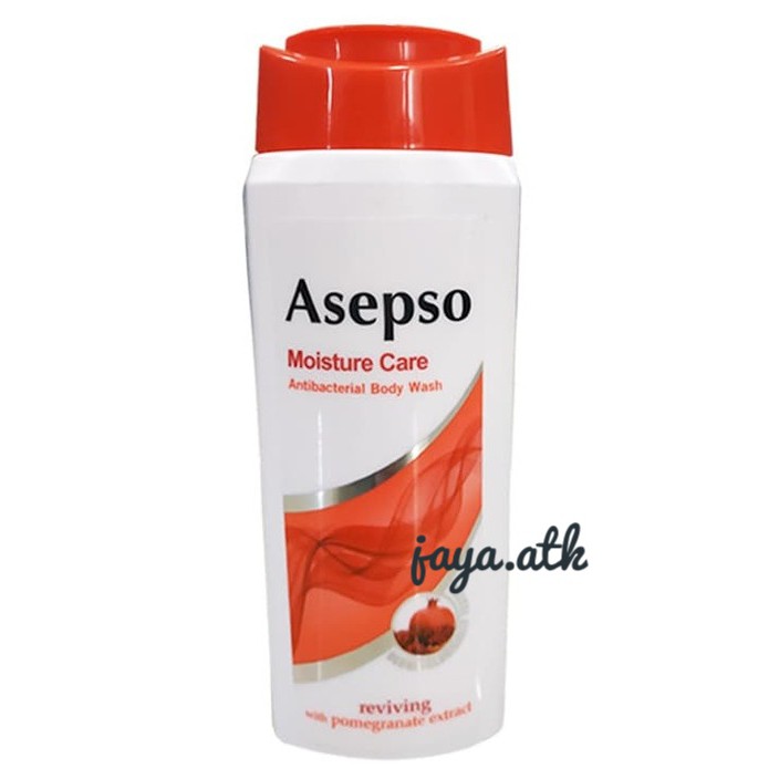 SABUN MANDI CAIR ANTISEPTIK ASEPSO 250 ML BOTOL ANTIBACTERIAL ANTI KUMAN BAKTERI BODYWASH ASEPSO