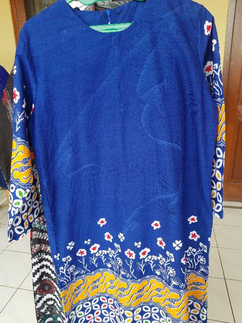 Atasan Batik Dolby Dolbi Dobby Doby Tenun Sutra Tulis Halus Katun Atbm Baron ,sarombit Atasan No