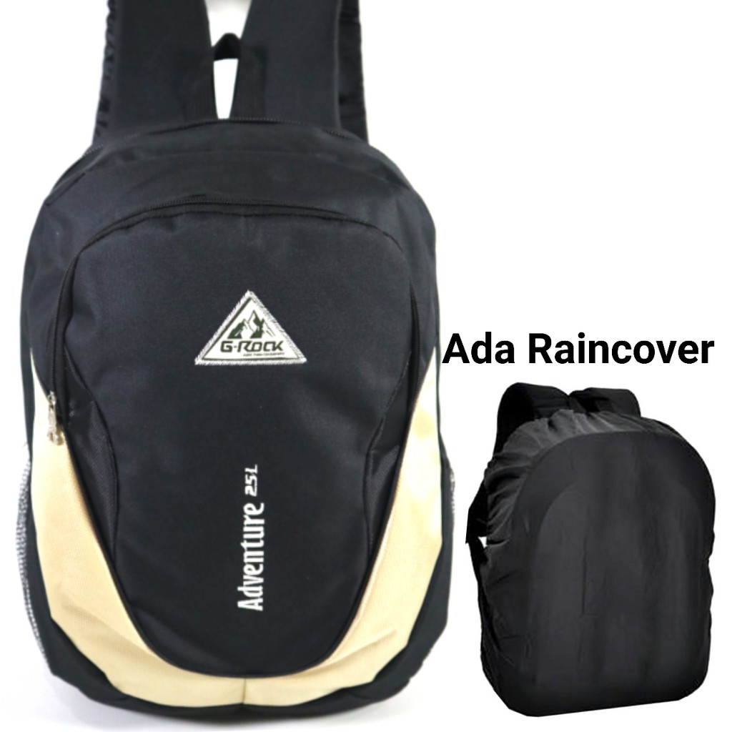 Promo Tas Ransel PLUS Raincover Grock Adventure KREM