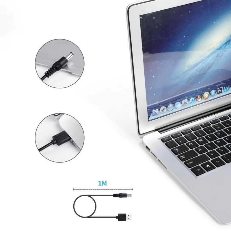 Cre Usb to Plug, Colokan Usb 8in1 Ke Untuk Kabel Colokan Dc, Kabel Power, Adaptor Dengan 8p