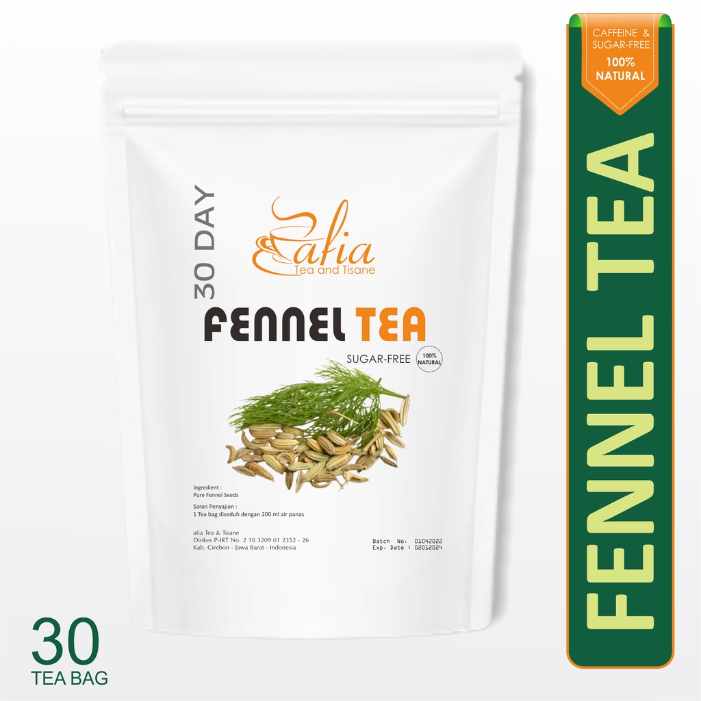 

FENNEL TEA : REGULATE HORMONES AND ASI BOOSTER (30 Tea Bag)