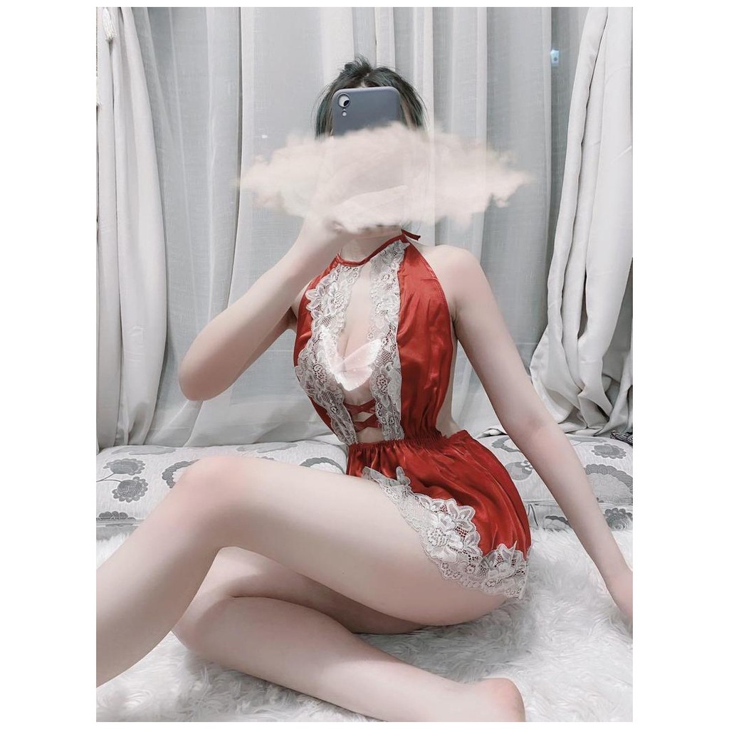 LI-34 lolita maid pelayan sexy lingerie baju tidur wanita seksi cosplay