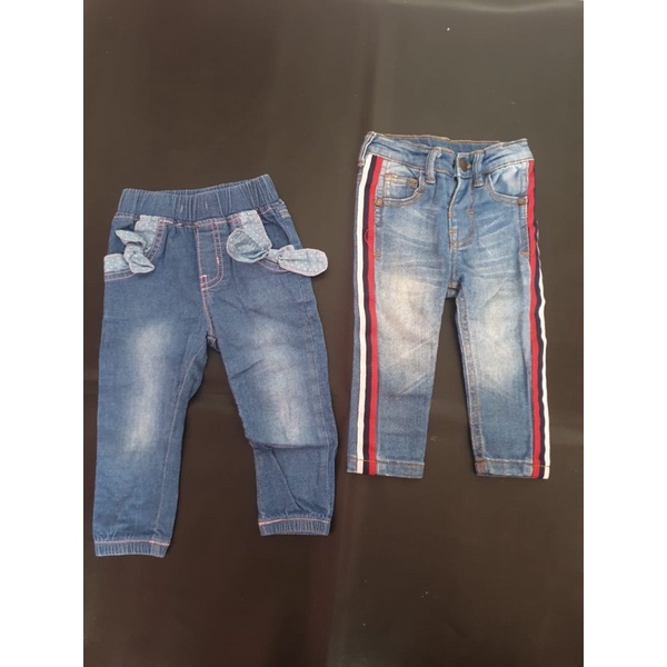 Little Sun jeas bayi/ Balita Celana Jeans / CLRS baby Preloved WB