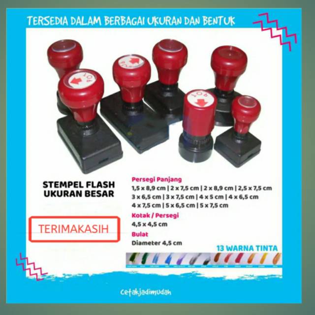

Stempel warna otomatis/Cap Warna/Stempel Biasa