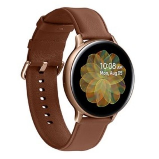 Samsung Galaxy Watch Active 2 | 44mm Stainless Gold - Garansi Resmi