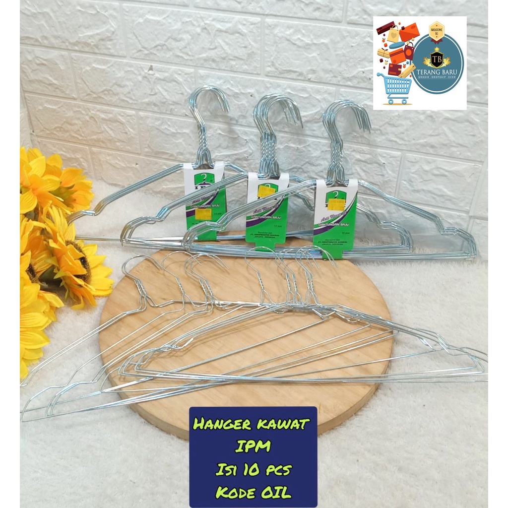 HANGER KAWAT IPM | hanger | jemuran baju | hanger kawat | hanger baju