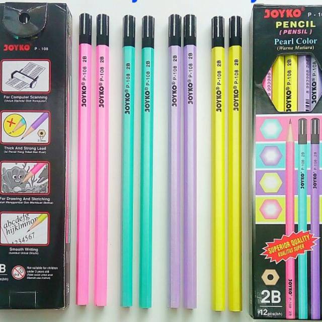 

Pensil 2B Joyko P-108 Pencil 2B