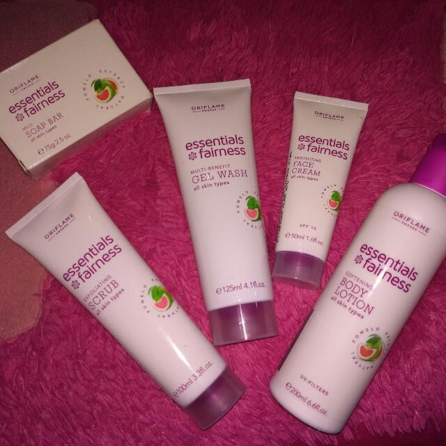 Essentials Fairness - produk pencerah dari oriflame