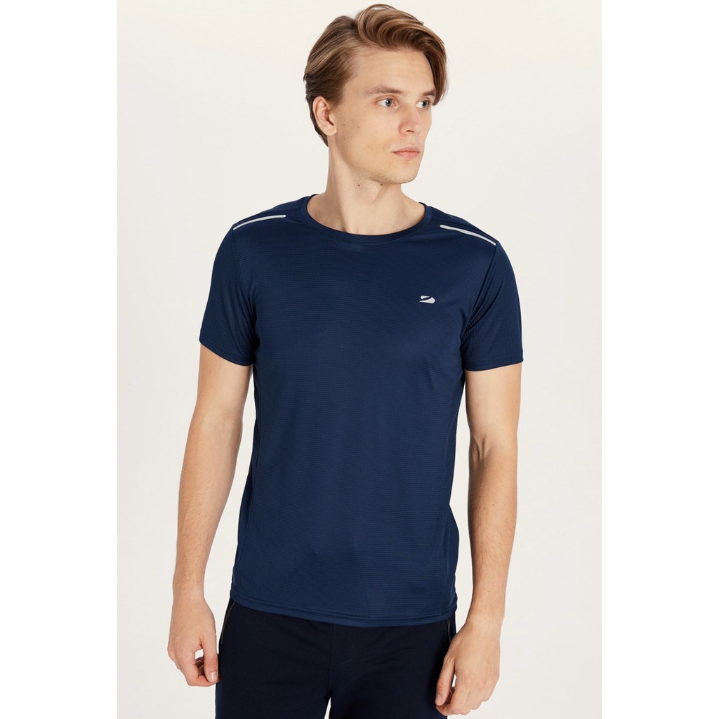 Kaos LC Waikiki LCW Sports Mens Active Flex Tee Navy Original Stretch