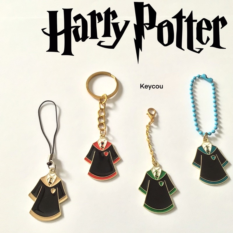 Gantungan HP/Kunci Jubah/Seragam Gryffindor, Slytherin, Ravenclaw, Hufflepuff Harry Potter