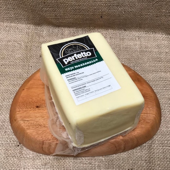 

ds211vz Keju Mozarella Perfetto 1Kg / Keju Pizza / Mozarella Cheese Xa201As