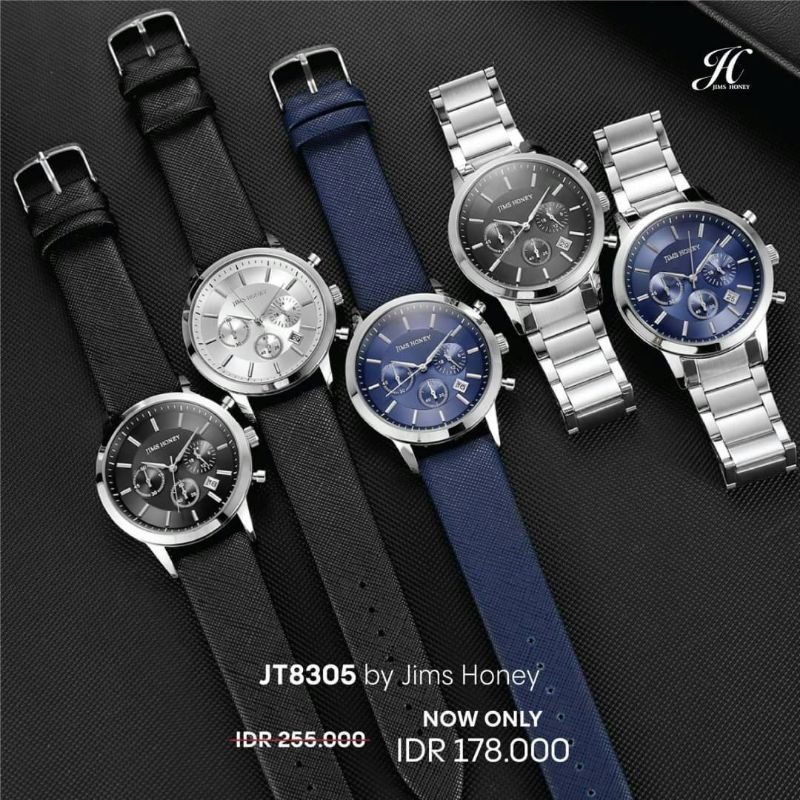JAM TANGAN PRIA  JT 8305 JIMSHONEY