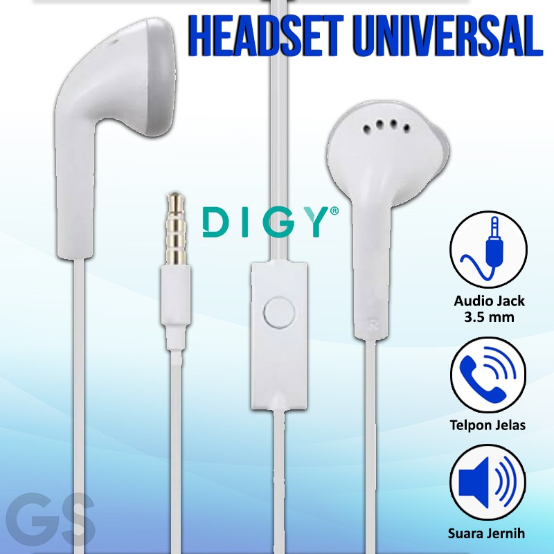 Handsfree / Headset Universal bisa Semua Smartphone  versi original