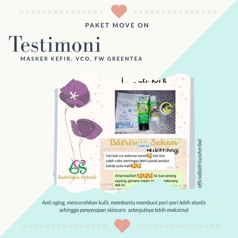 (BISA COD) FACIAL WASH GREENTEA BATRISYIA / FACIAL WASH UNTUK JERAWAT