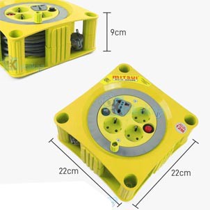 Mitsui Kabel Roll Saklar MCR 106 Jaguar Stop Kontak 4 Lbg 12 Mtr