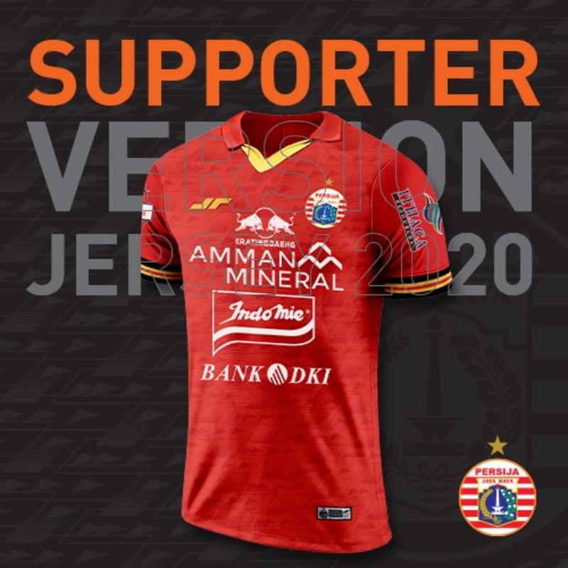 Jersey Persija Supporter Original Shopee Liga 1 2020