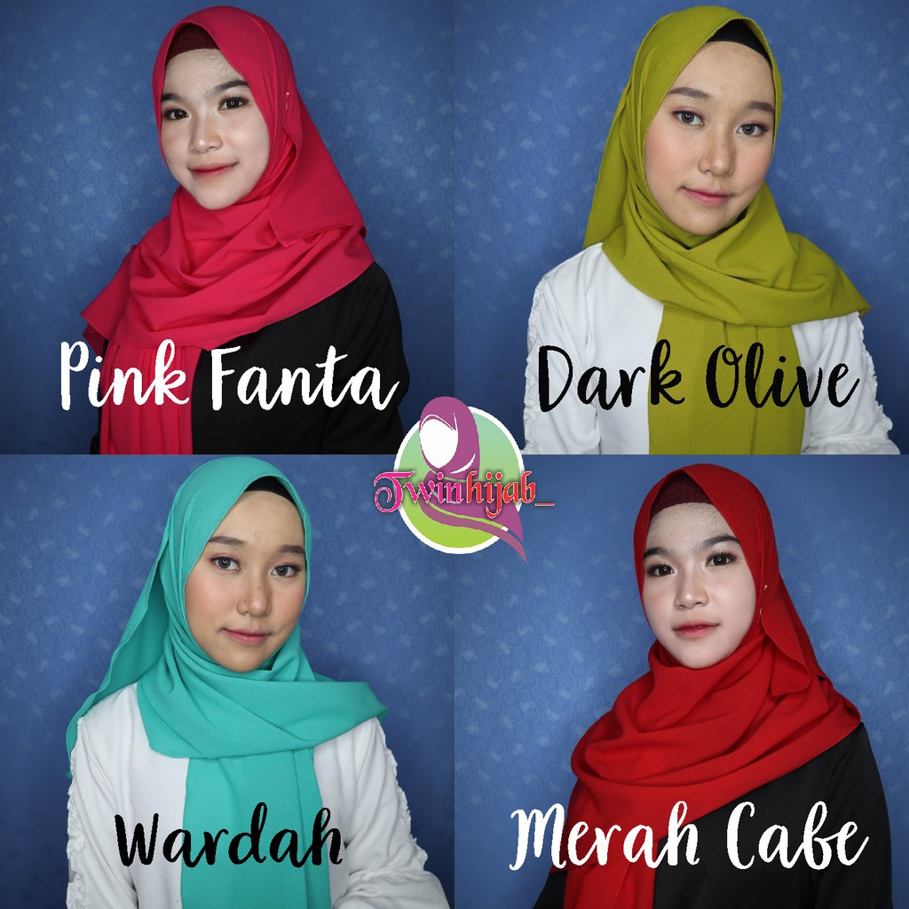 BIG SALE!! Pashmina Sabyan Diamond Italiano Premium 175x75 Grosir Hijab Cantik Kece Murah Diskon-4