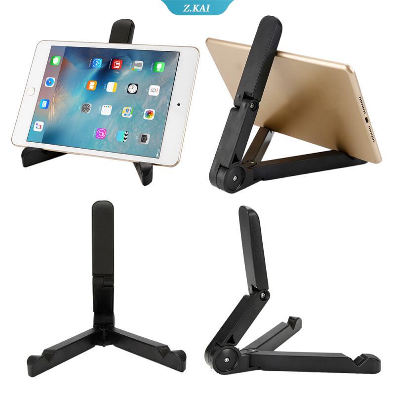 Stand Holder Lipat Portable Universal Bentuk Segitiga Anti slip Untuk Tablet PC