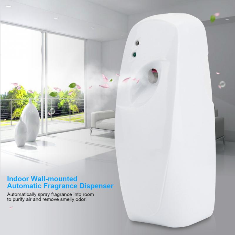 Household Indoor Wall Mounted Automatic Adjustable Air Freshener Fragrance Aerosol Spray Dispenser Shopee Indonesia