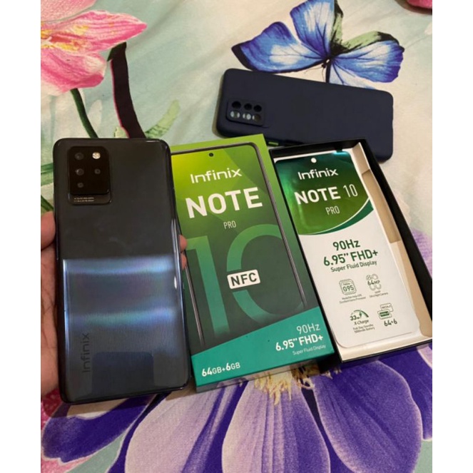 infinix Note 10 Pro Ram 6/64GB NFC Second