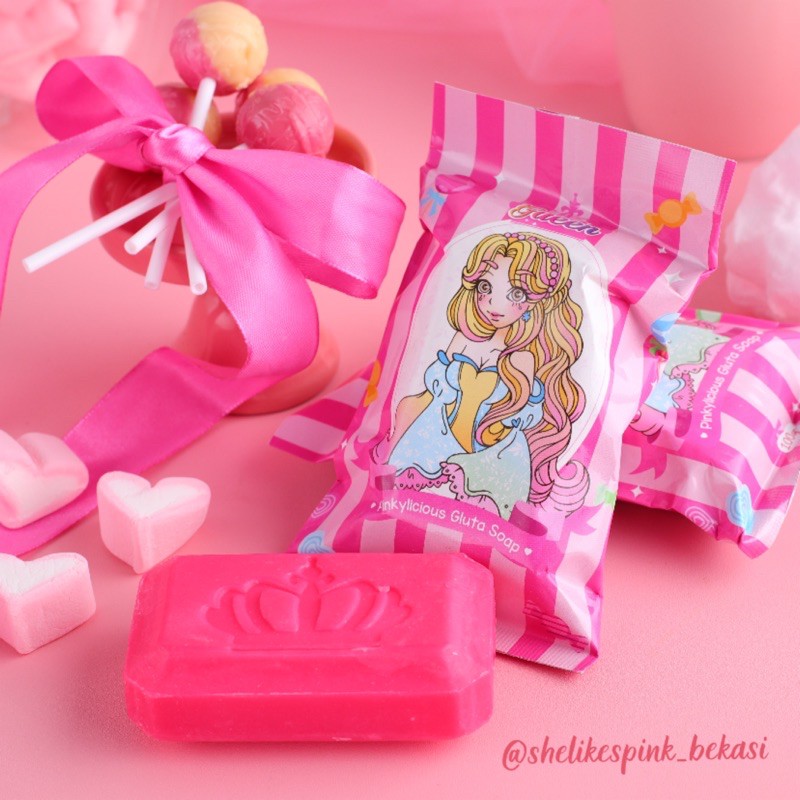 PINKYLICIOUS GLUTA SOAP (terdaftar FDA Thailand)