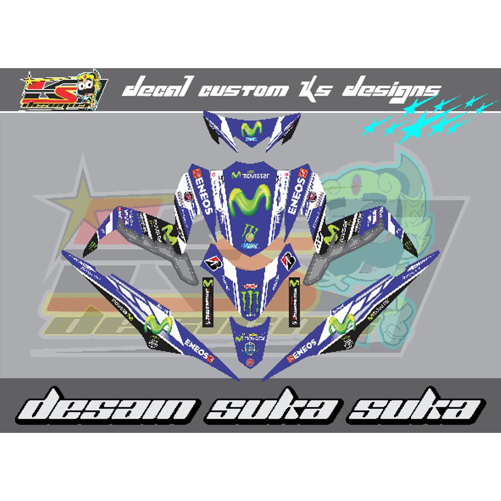 decal xeon GT movistar Termurah