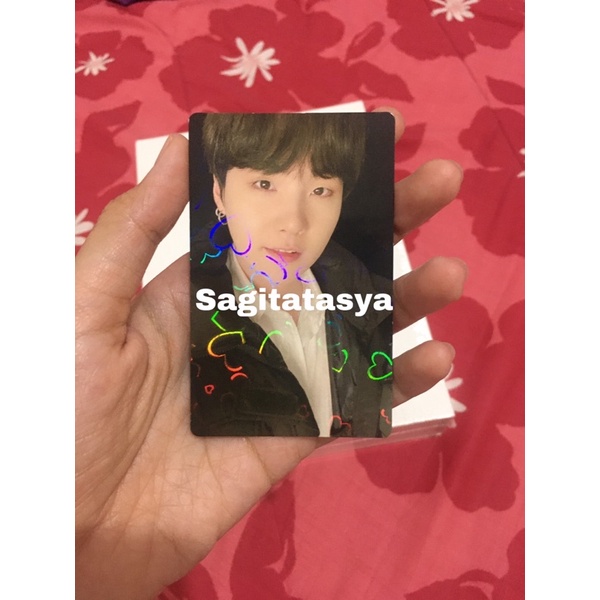 Photocard PC Lucky Draw LD FC Japan Suga Yoongi