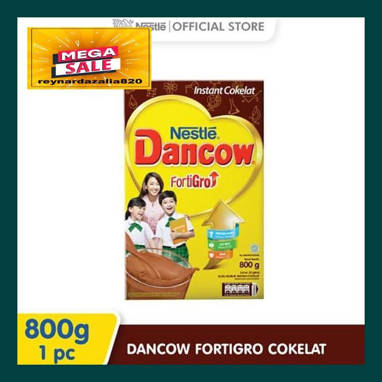 

Reypsum Dancow Fortigro Susu Bubuk Coklat Box 800G S30Cryr