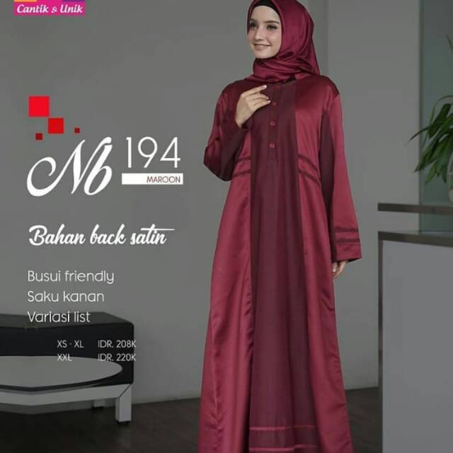 GAMIS NIBRAS NB 194 MAROON