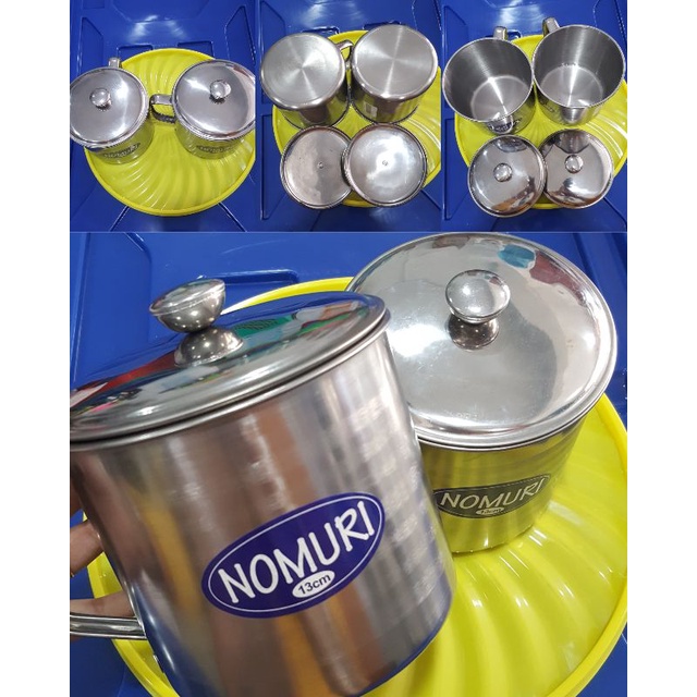 Cangkir stainless 10/cangkir tebal/cangkir tahan panas/cangkir anti karat/cangkir serbaguna