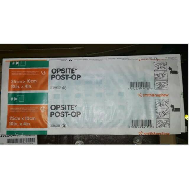 Opsite post op 25 x 10 cm / perban anti air