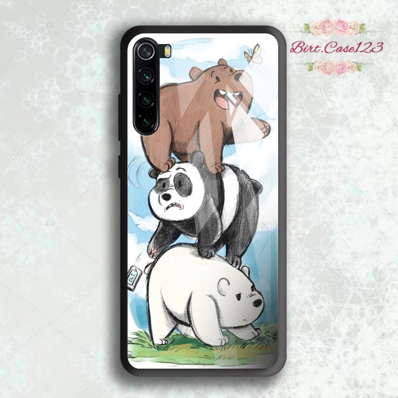 BC Case casing softcase silikon Gambar WE BARE BEARS back case glass iphone 5g 6g 6g+7g 7g+ 8g etc