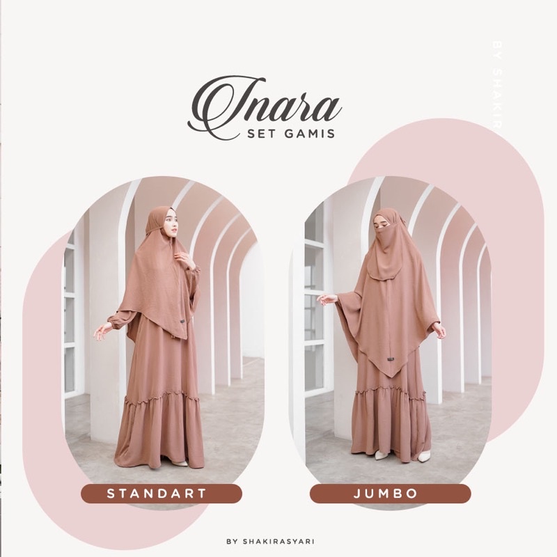 inara set bergo standar