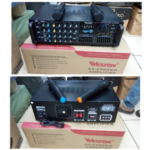 paket karaoke bmb original 10 inch pakeran sound system home theater