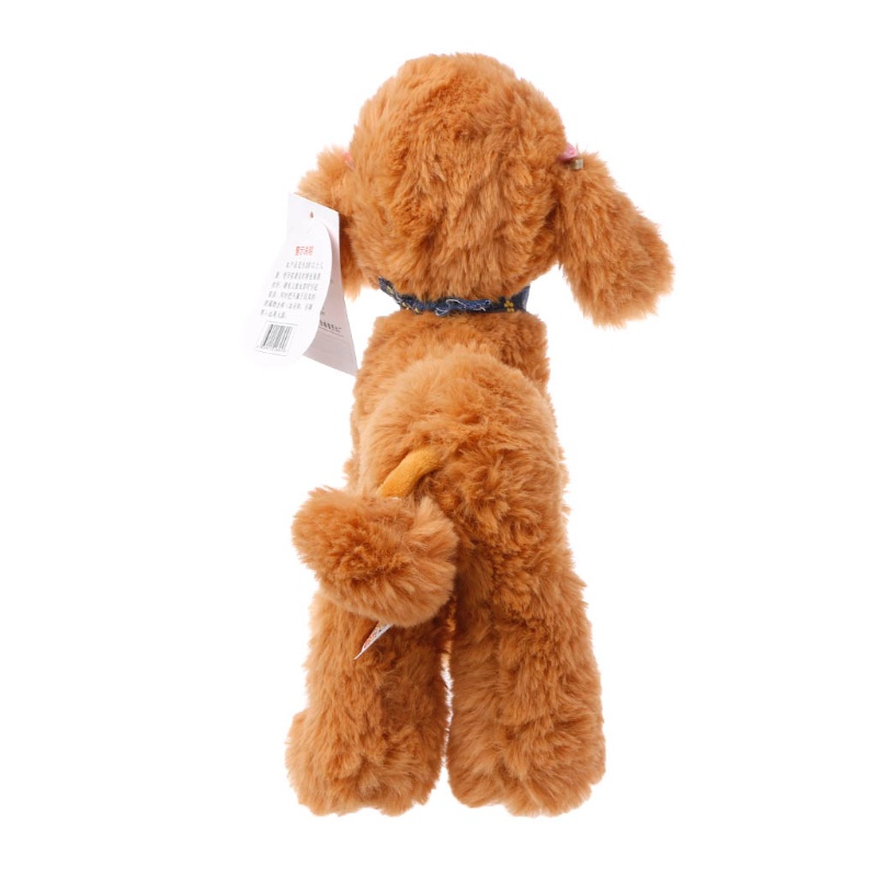 Mary Mainan Plush Anjing Poodle Hadiah Anak Simulasi Tinggi Untuk Boneka Stuffed Lovely Sc