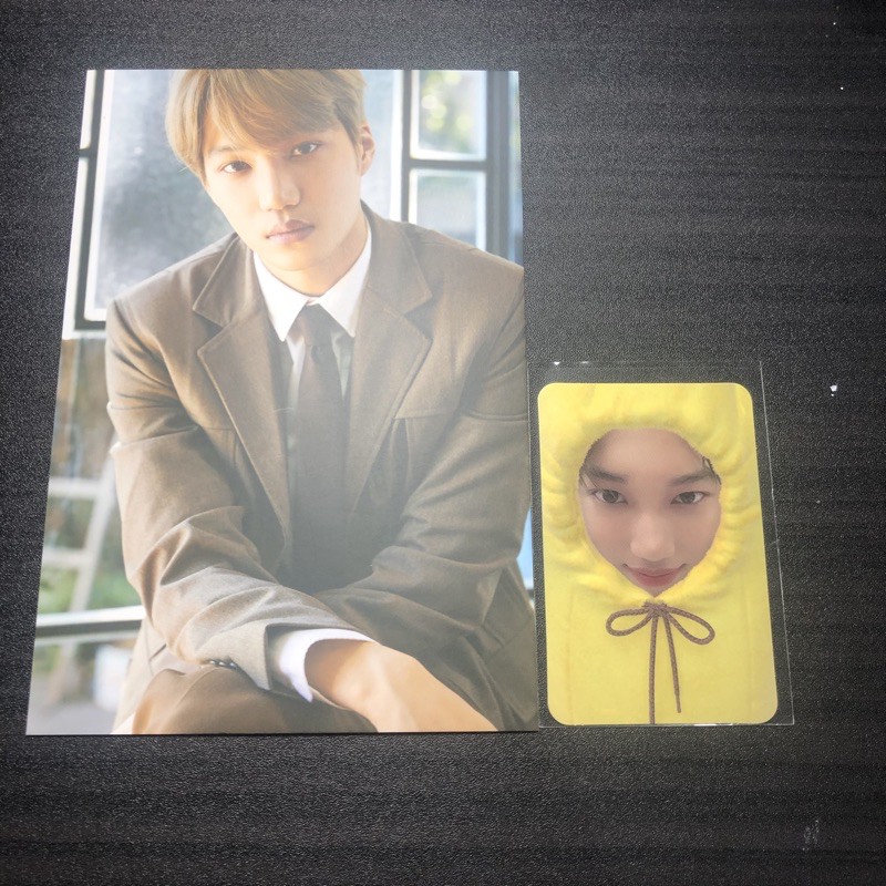 kai exo welcome kit // welkit kai exo // kai pc photocard