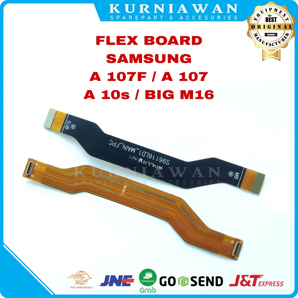 Flexible Ui Board Samsung A107f A107 A10s BIG M16 Fleksibel Penghubung Mesin Konektor Charger