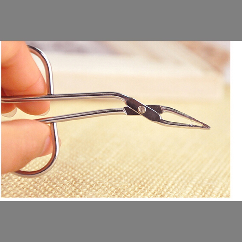 Pinset Pemangkas Alis Bahan Stainless Steel Untuk Makeup Kecantikan