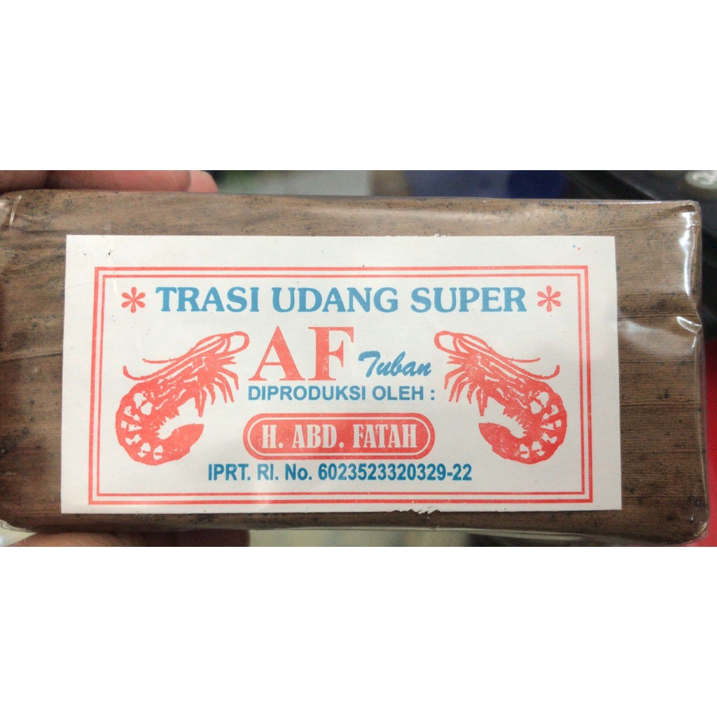 

Terasi / Trasi Udang AF (H. Abd. Fatah ) Asli Khas Tuban