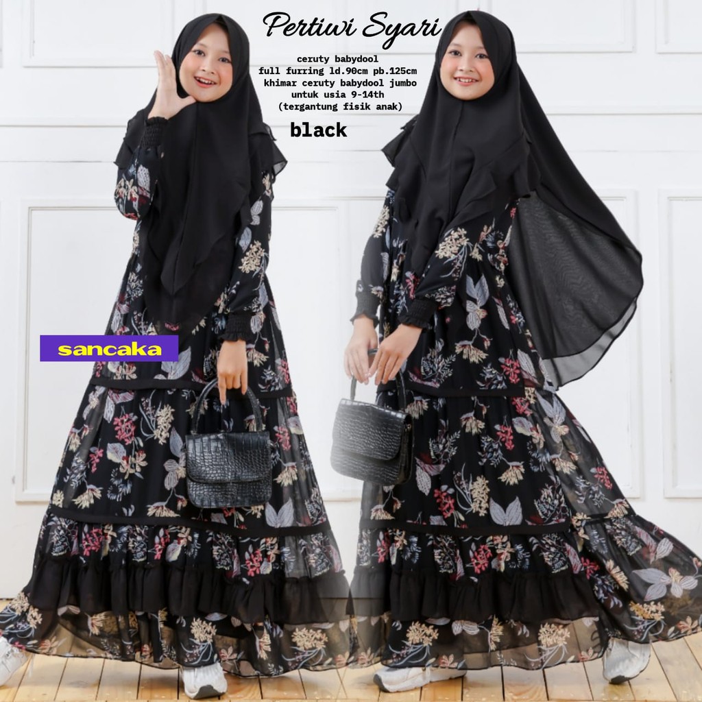 baju lebaran baju cewek 2025 gamis anak 11 tahun gamis anak umur 10 tahun gamis lebaran outfit style