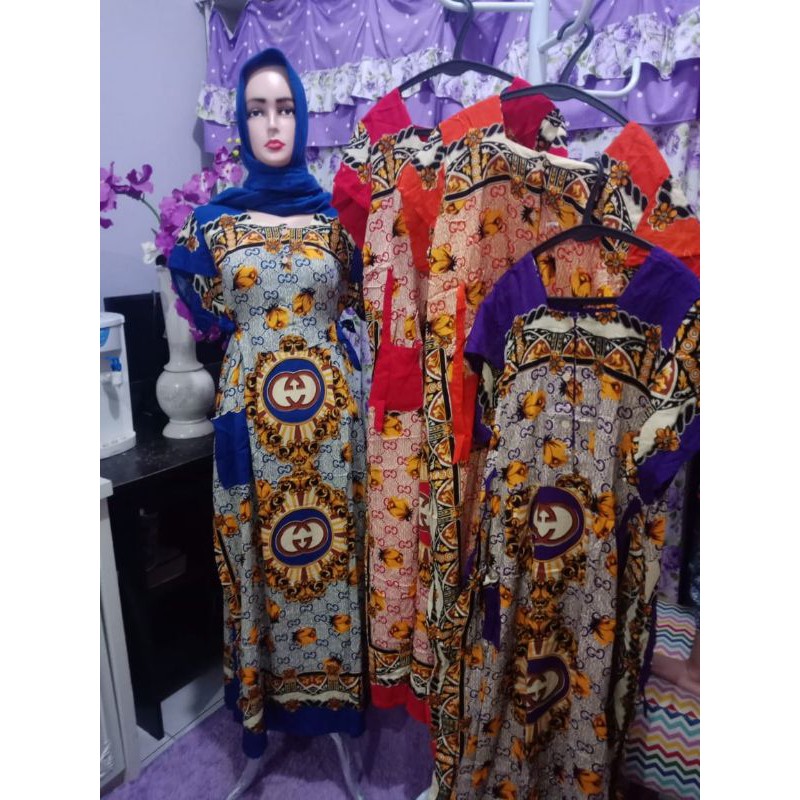 Daster Chibi motif Gucci