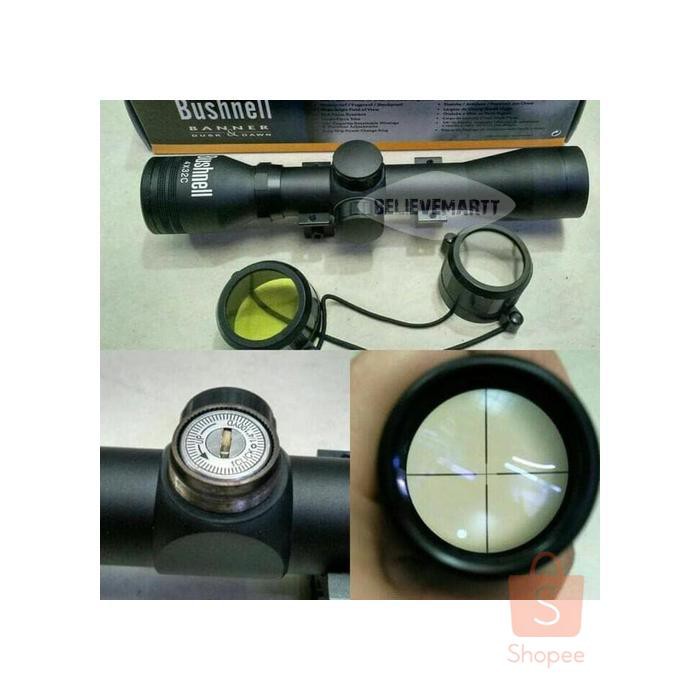 TEROPONG TPO2G1853 TELESCOPE SENAPAN TRG008HGR BUSHNELL 4X32