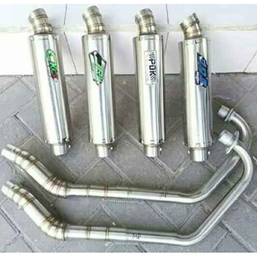 KNALPOT CKC JRM PDK DOS SATRIA FU JUPITER MX OLD VIXION MEGAPRO TIGER SCORPIO SONIC CB150R NEW DLL